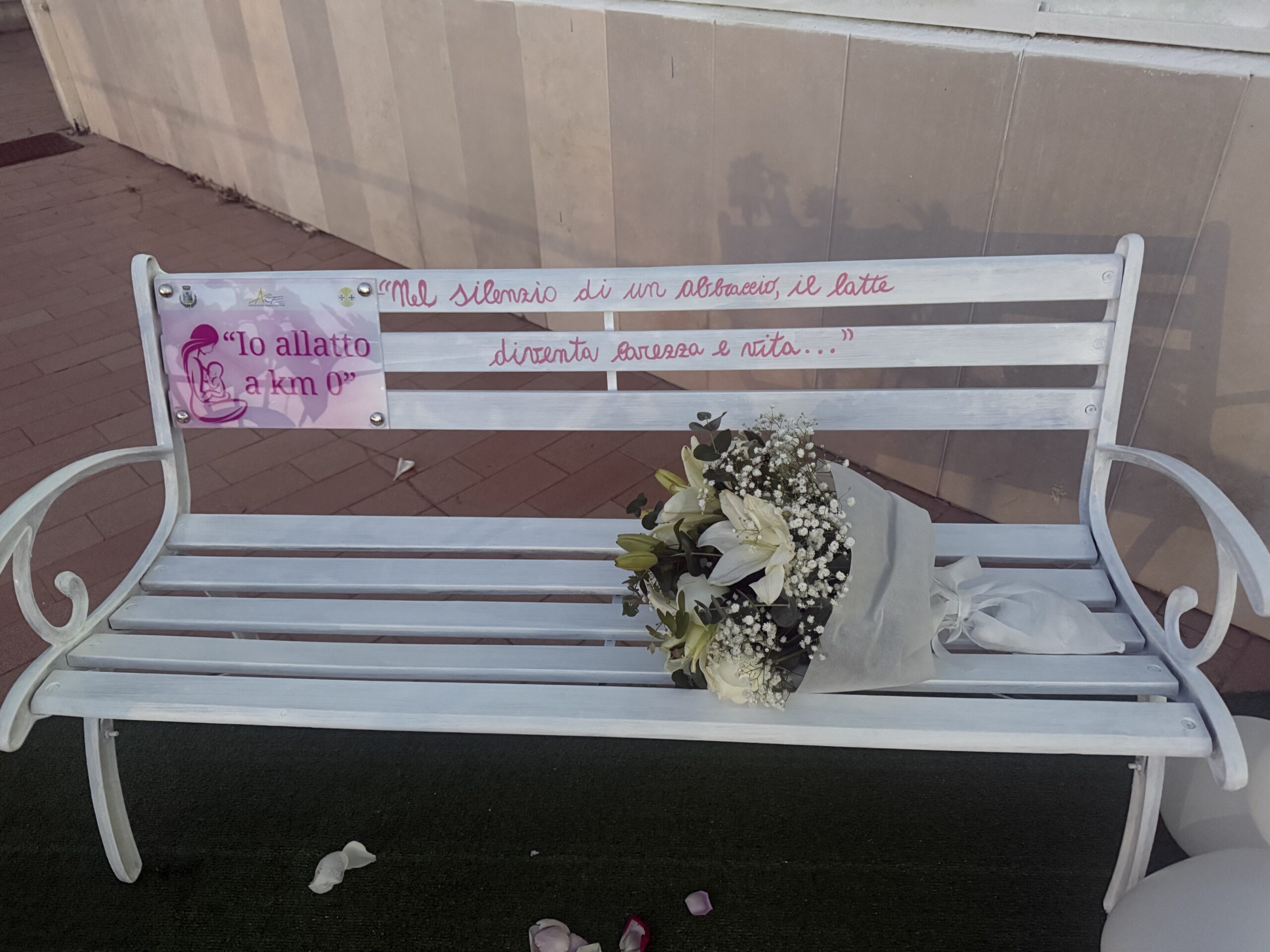 panchina amica dell’allattamento Crosia