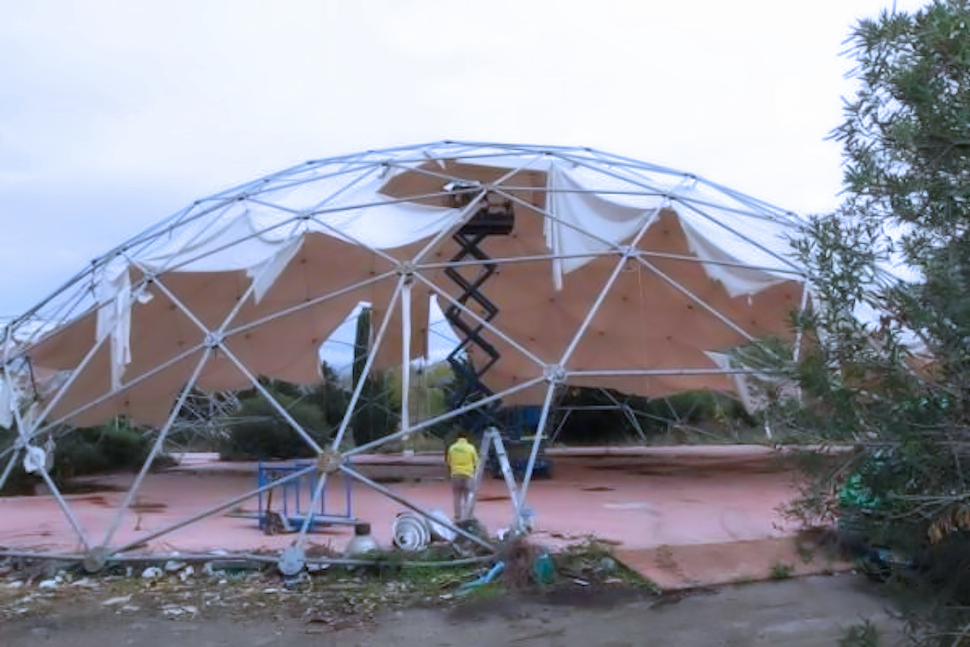 Cupole Geodetiche Cosenza Polo Fieristico