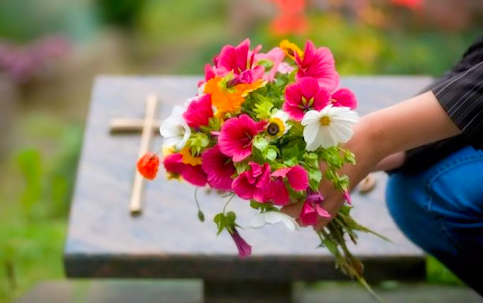 Defunti fiori cimitero