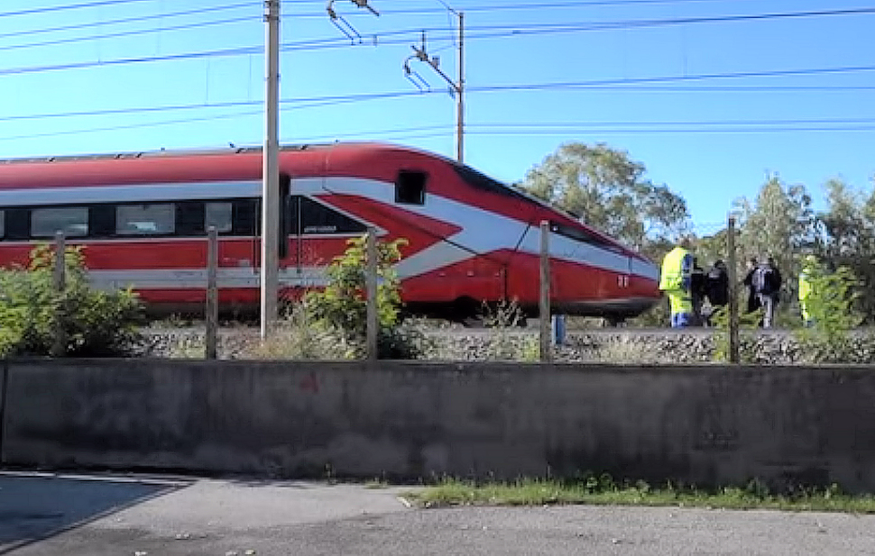 Frecciarossa incidente Praia
