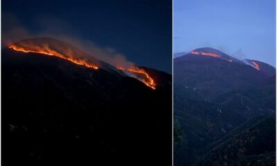 Incendio Monti dell'Orsomarso