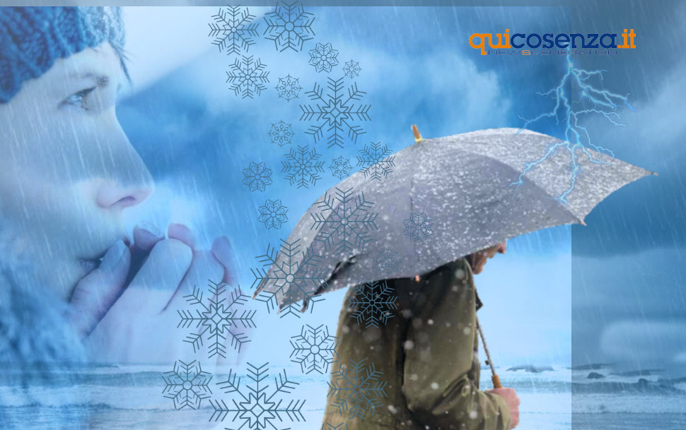 Maltempo freddo e irruzione artica