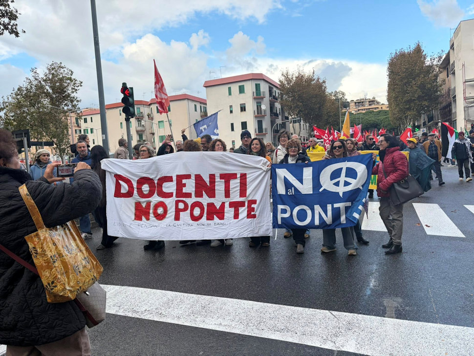 No ponte manifestazione
