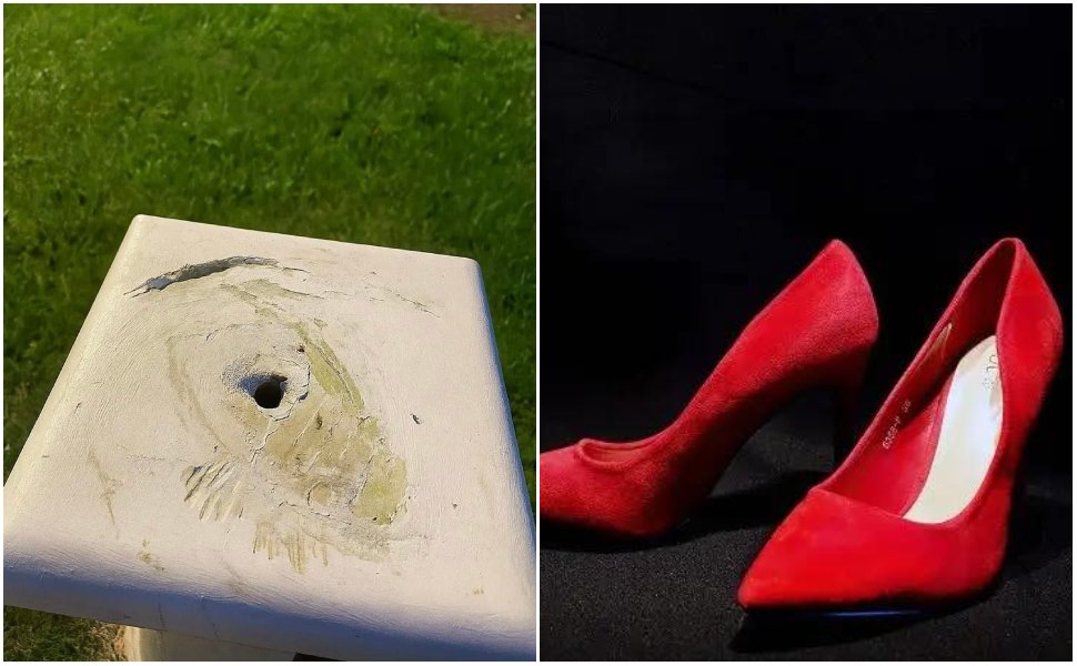 Oltraggio luogo ricordo Fabiana Luzzi