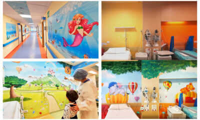 Ospedali Dipinti nel reparto pediatria Castrovillari