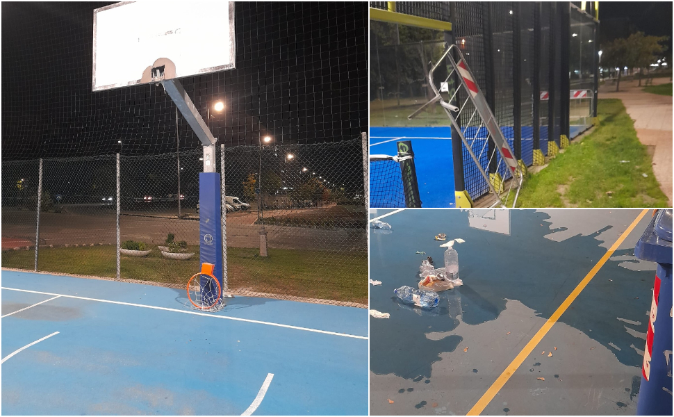 Parco Del benessere Cosenza vandali