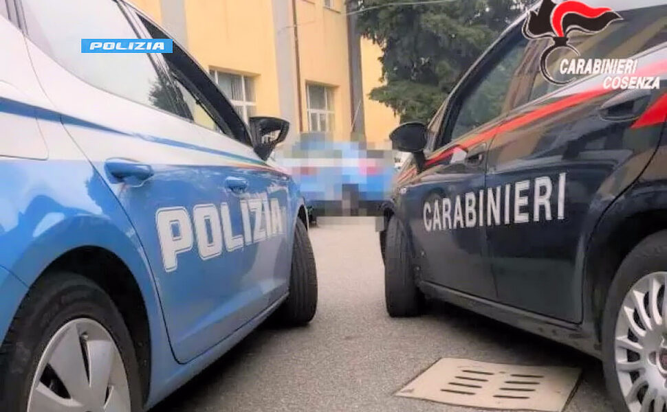 Polizia e carabinieri Cosenza