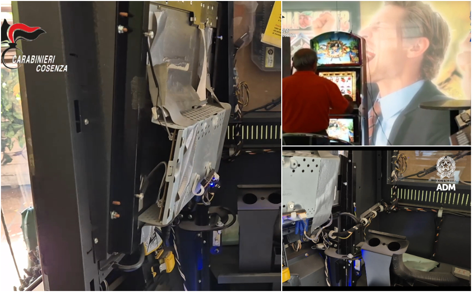 Slot truccate Cosenza