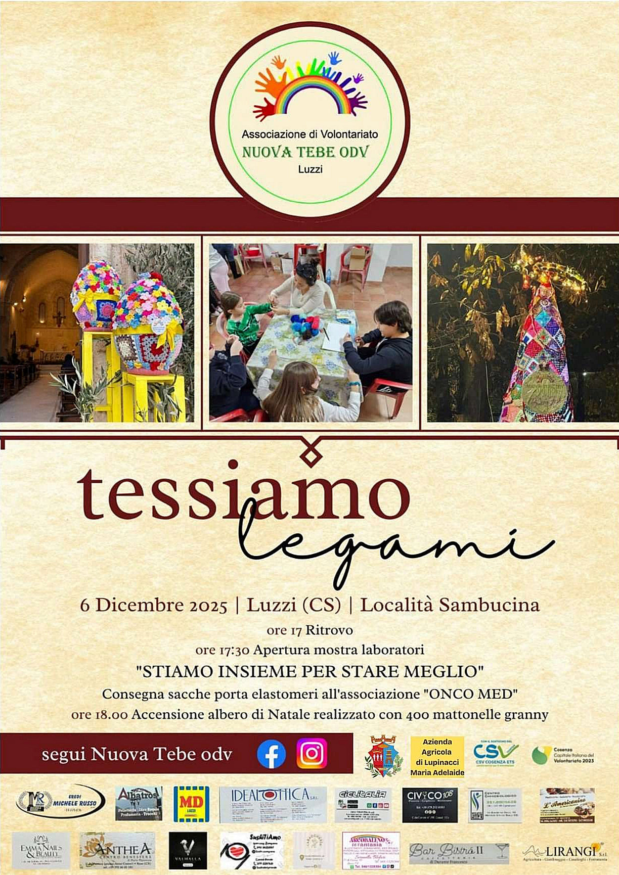 Tessiamo Legami evento