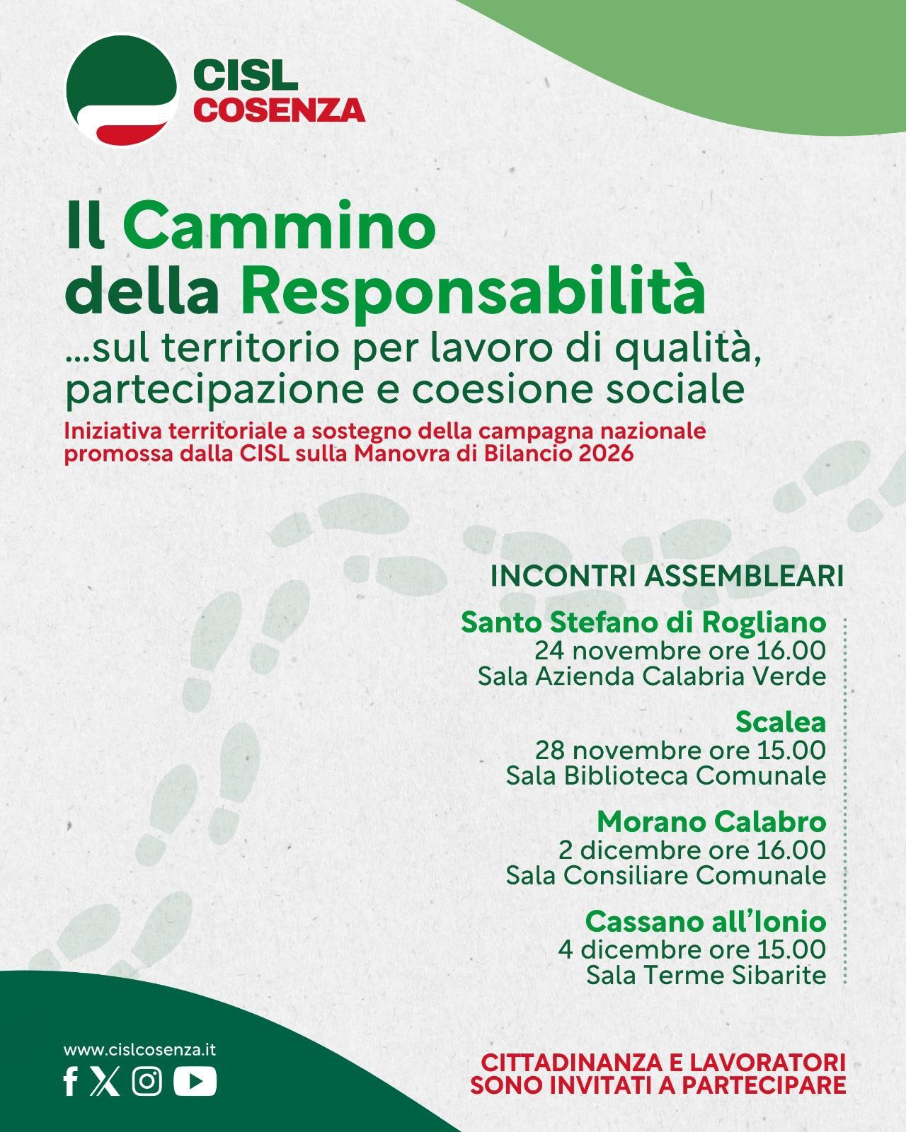 il cammino della responsabilità