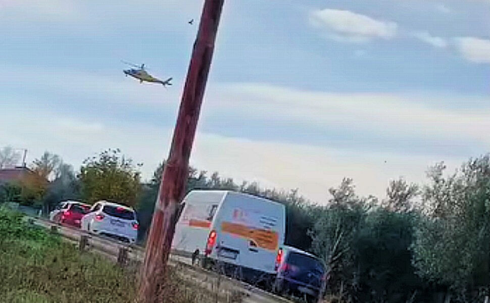 incidente luzzi contrada Linze
