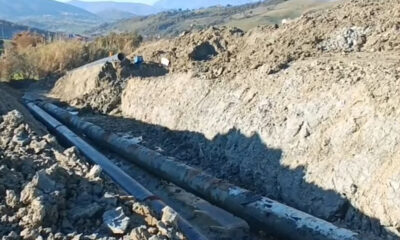 Acquedotto abatemarco. acqua lavori Sorical