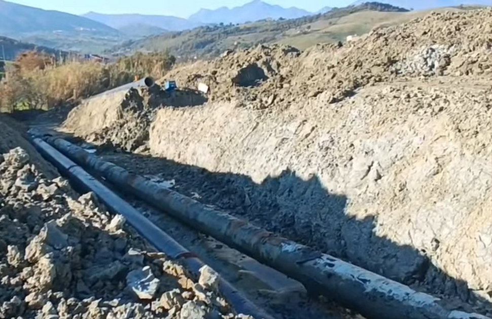 Acquedotto abatemarco. acqua lavori Sorical