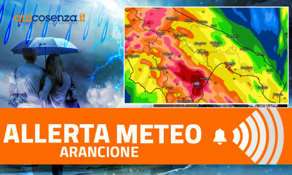 Allerta arancione Ionio cosentino Cilcone