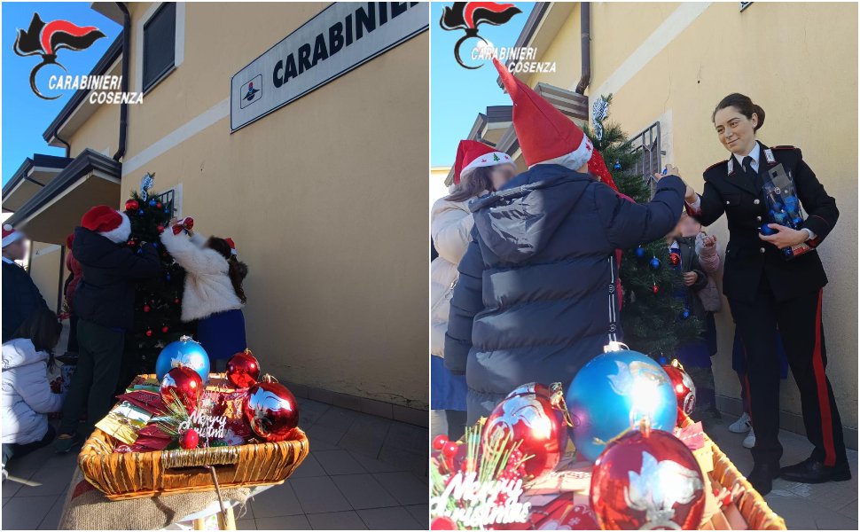 Altomonte albero natale carabinieri 01