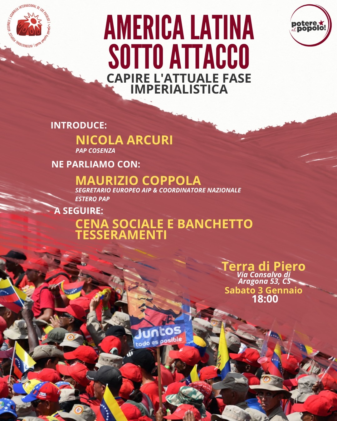 America Latina sotto attacco - iniziativa Cosenza 02