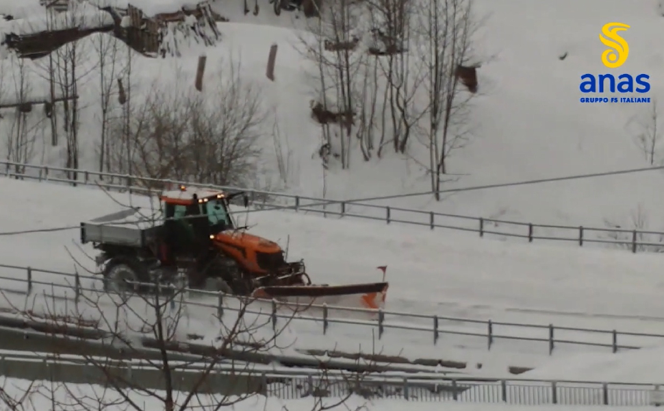 Avviato il "Piano Neve" di Anas: 2.800 persone e 2.200 mezzi pronti ad intervenire 53 Anas piano neve 02