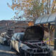 Auto in fiamme Santa Domenica Talao