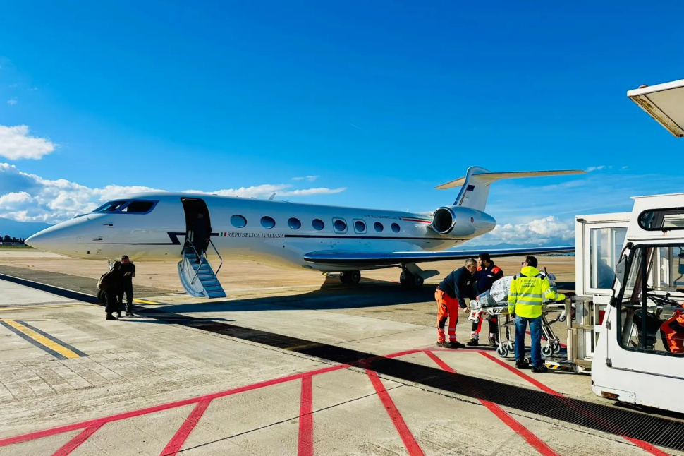 Bimbo calabrese di soli 2 mesi in pericolo di vita. Volo sanitario urgente verso il Gemelli di Roma 51 Bimbo calabrese in pericolo di vita. Volo sanitario per Roma