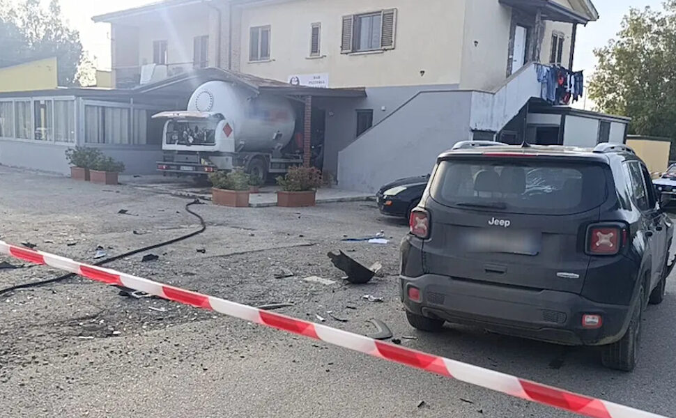 Camion cisterna del gas incidente
