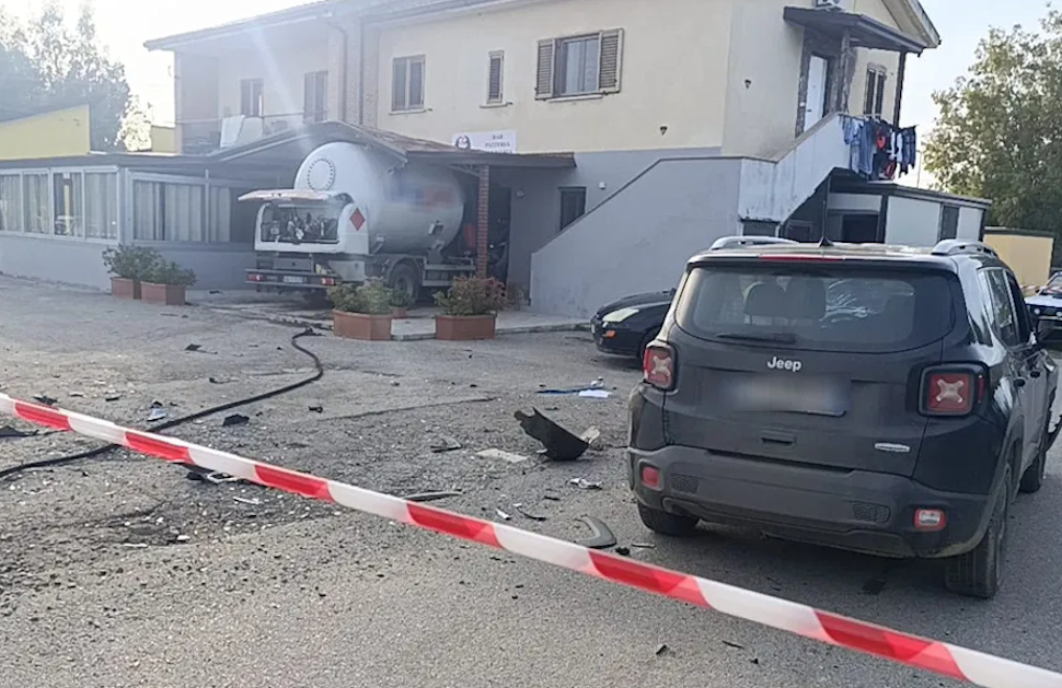 Camion cisterna del gas incidente