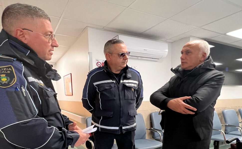 Caruso PS Cosenza vigile urbano