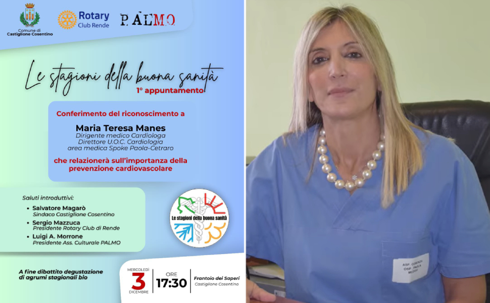 Castiglione Cosentino Le stagioni di una buona sanita d.ssa Manes