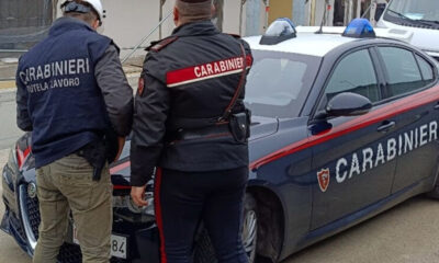 Controlli cantieri carabinieri