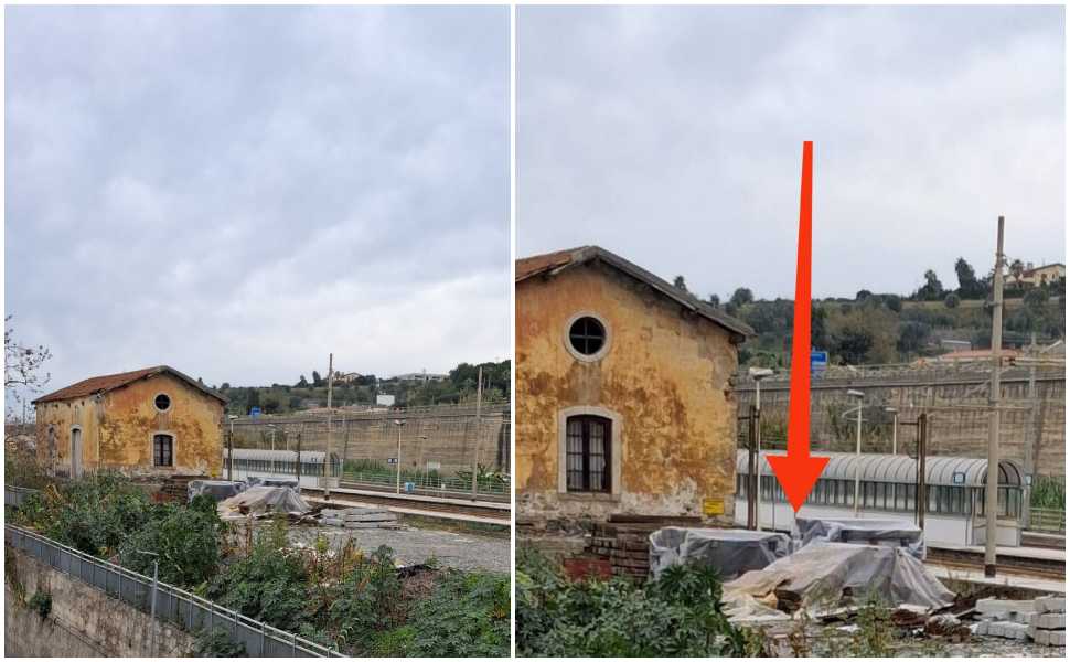 Diamante traversine stazione