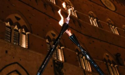 Fiamma olimpica a Cosenza