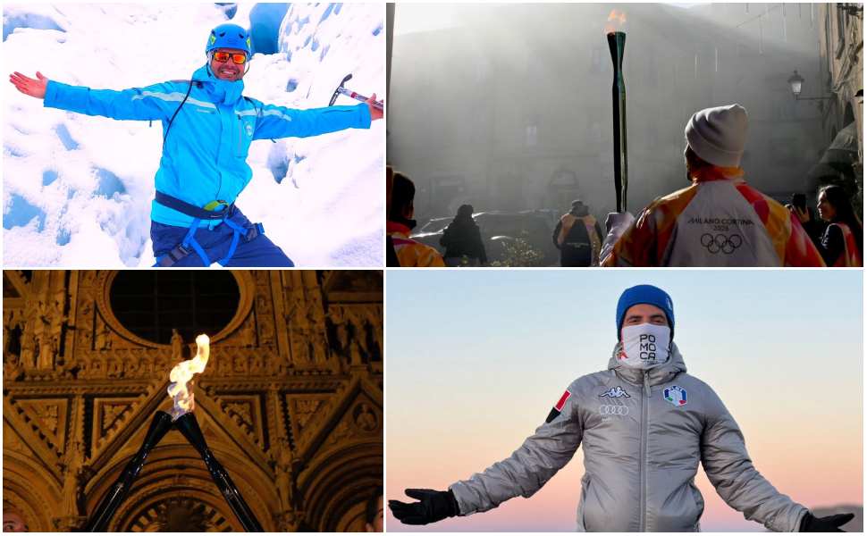 Francesco La Gatta tedoforo di Milano-Cortina 2026: «Un sogno che si avvera, spero ci sia Brunori» 51 Francesco La Gatta tedoforo Milano-Cortina 2026