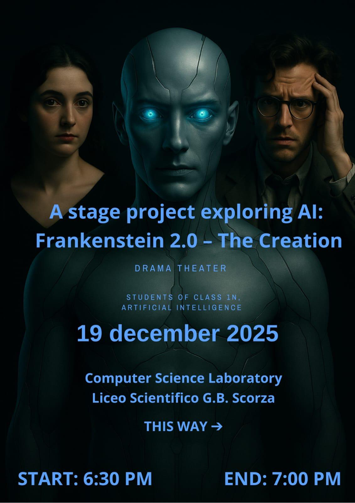 Frankenstein 2.0 – The Creation - liceo Scorza - open day