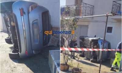 Fuscaldo incidente Lancia Ypslon
