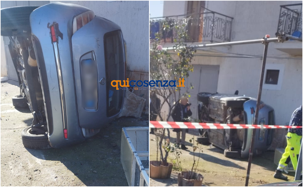 Fuscaldo incidente Lancia Ypslon