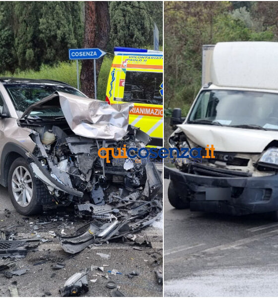 Incidente Cosenza Cimitero_scontro frontale