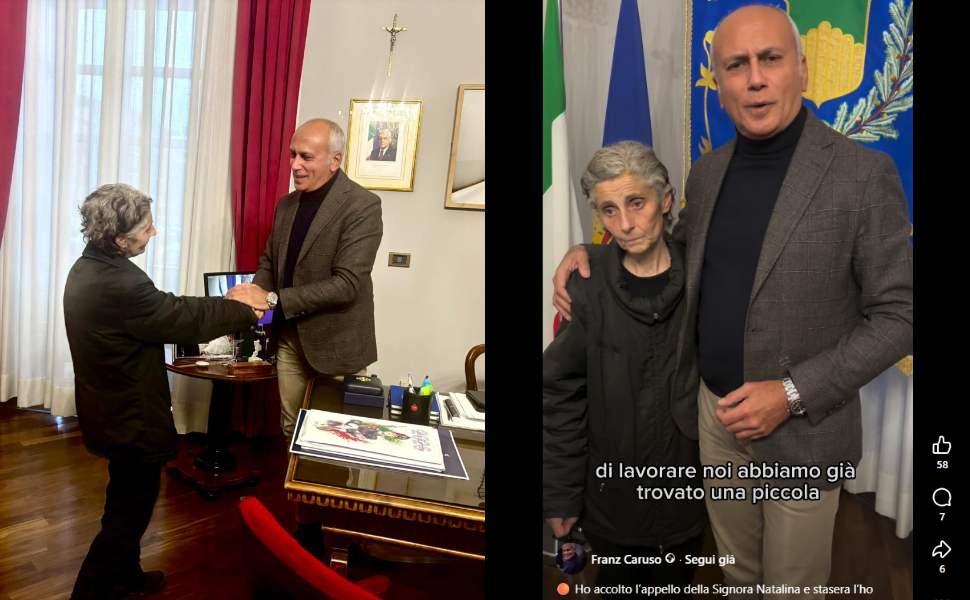 Natalina-e-sindaco-Caruso_Cosenza