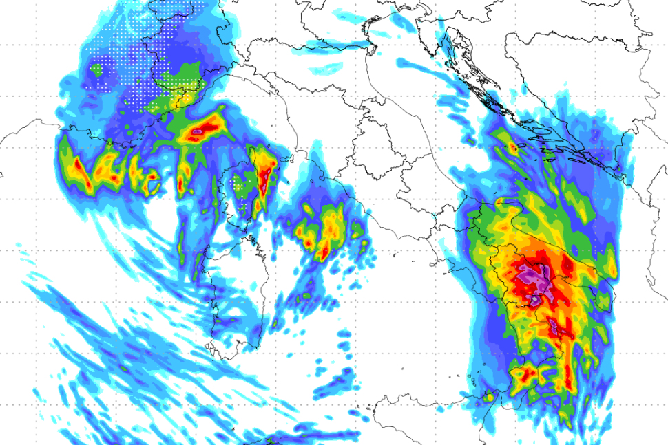 Piogge Calabria Ionio Cosentino