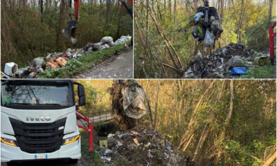 Rifiuti Rende Via Polonia discarica abusiva