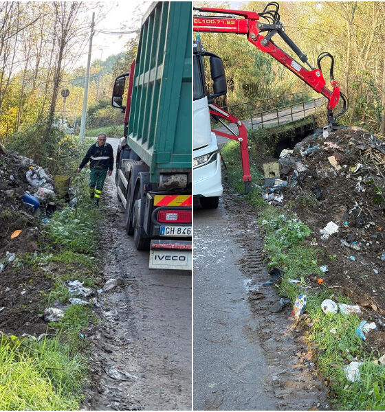Rifiuti Rende Via Polonia discarica abusiva bonifica2