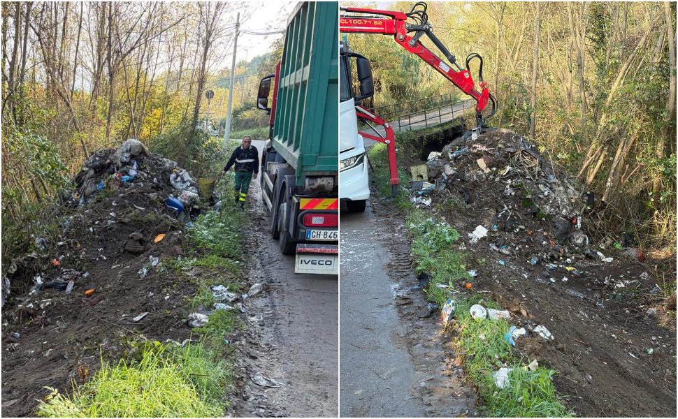 Rifiuti abbandonati Contrada Cutura e discarica abusiva bonifica