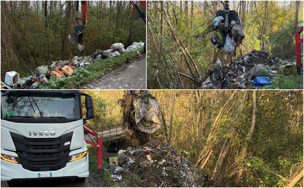 Rifiuti Rende Via Polonia discarica abusiva