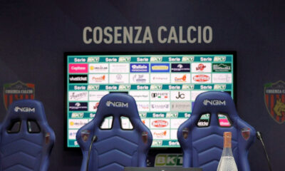 Sala stampa Bergamini Cosenza Calcio