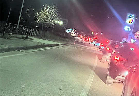 Traffico in Tilt Zumpano incidente