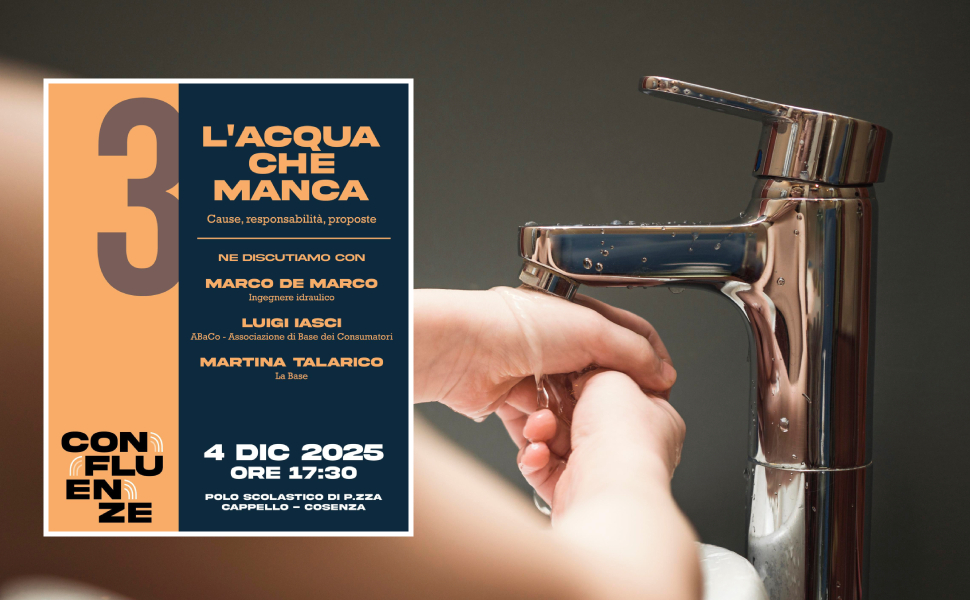 acqua manca rubinetti - La Base