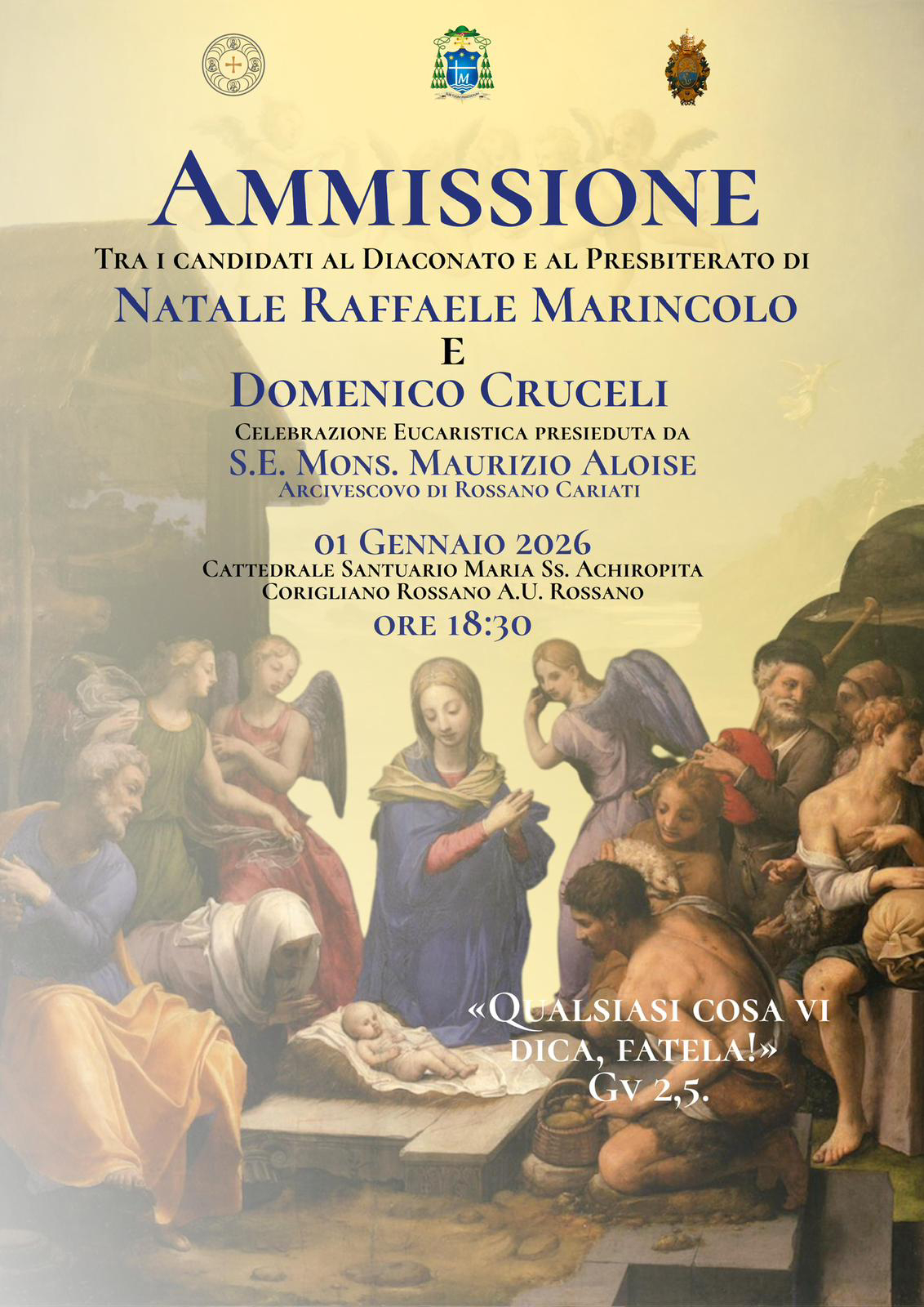 ammissione seminaristi diaconato