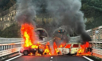 assalto ad un portavalori sulla A2