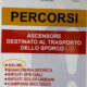 cartello ospedale lamezia 'salme' "rifiuti sporchi"