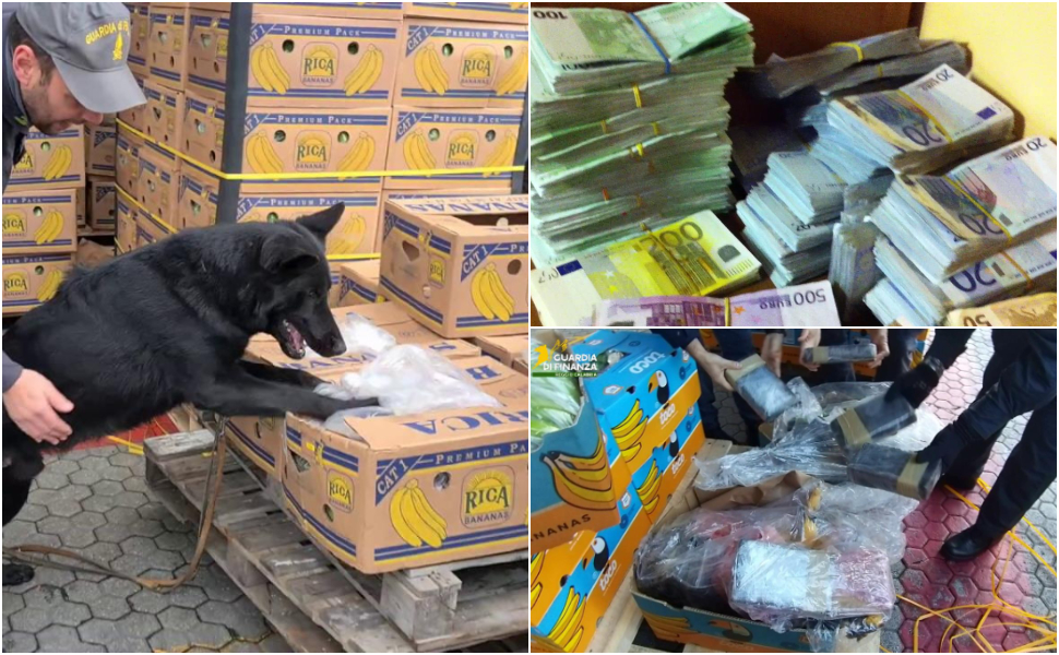 Proventi narcotraffico eureka guardia di finanza