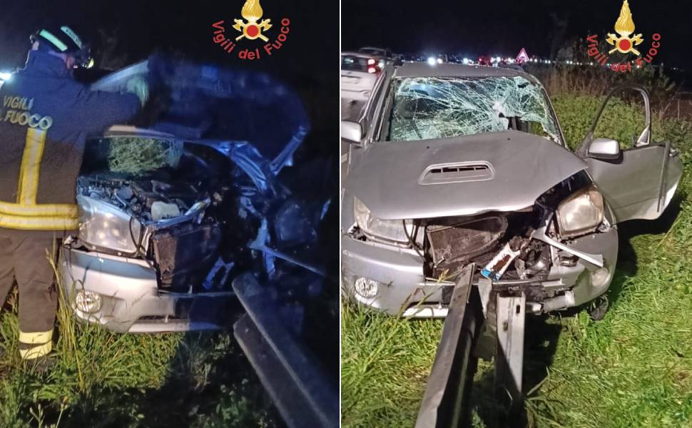 Ennesimo incidente sulla Statale 106: ferita coppia coniugi, l'uomo estratto dalle lamiere 51 incidente 106