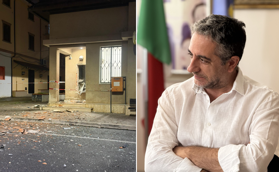 lauropoli assalto ufficio postale atm - sindaco Iacobini